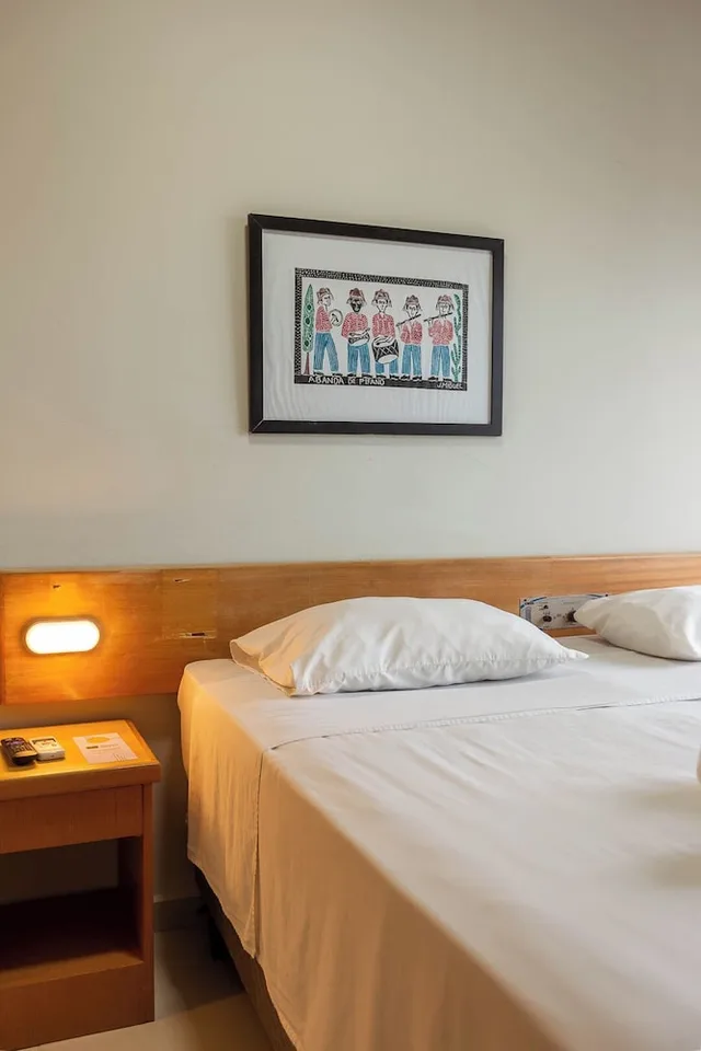 غرفة بسرير مزدوج وسريرين منفصلين، Rede Andrade Onda Mar Hotel 2/10