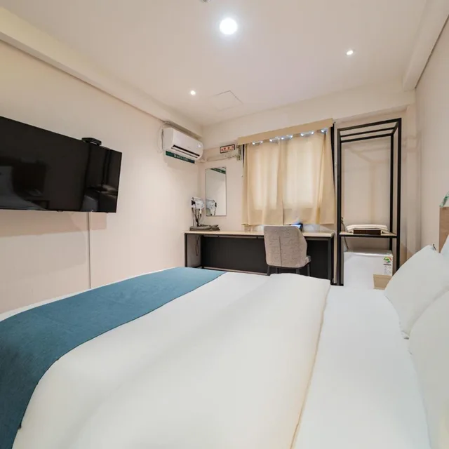 غرفة بزنس بسرير مزدوج، Suwon Dono1796 Hotel 3/9