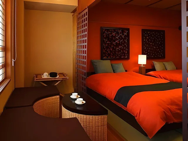 غرفة يابانية بسريرين مزدوجين، Iwamuro Onsen Ryokan Fujiya 2/2