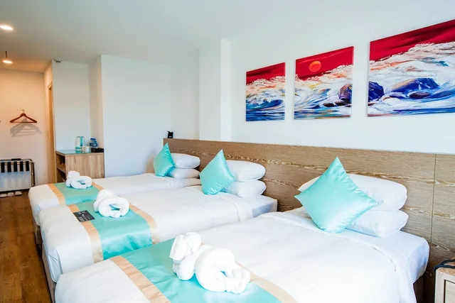 غرفة ثلاثية بثلاثة أسرّة، Palau Hotel 1/5