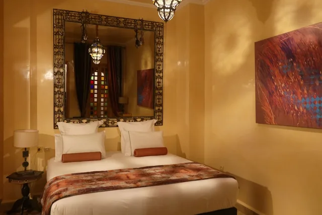 غرفة بسريرين منفصلين، Riad Andalla Spa 5/7