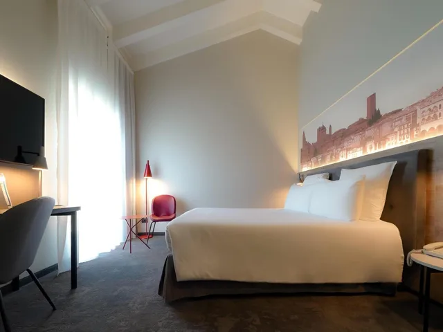 غرفة بريفيليج بسرير كوين، Mercure Bergamo Centro Palazzo Dolci 7/10