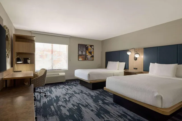 Room, 2 Double Beds, Bathtub, Accessible, Fairfield by Marriott Inn & Suites Austin West 1/9