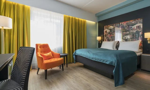 غرفة قياسية بسرير كوين، Thon Hotel Linne 2/6