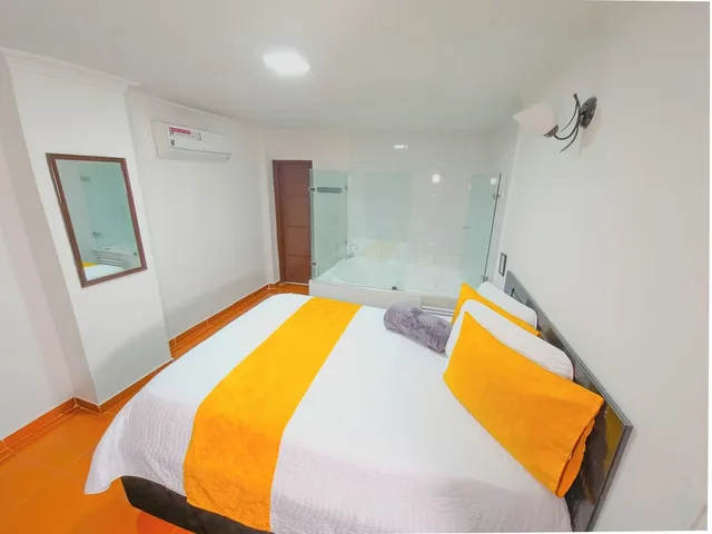 غرفة بريميوم بسرير مزدوج، Hotel Avenida 3 Real 3/8