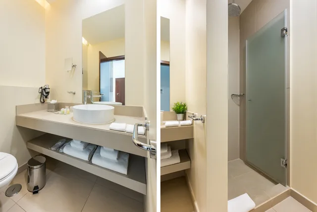 غرفة بسرير مزدوج أو سريرين منفصلين بإطلالة على المسبح، The Westin Salgados Beach Resort, Algarve 7/10