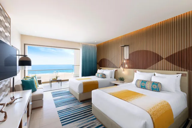 غرفة فاخرة بإطلالة على البحر، Hard Rock Hotel Los Cabos 1/3