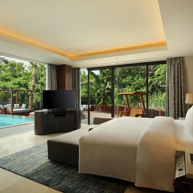 3 Bedrooms, Pool, Villa, King Bed, Garden View، SVANATA Uluwatu Bali Resort 7/10