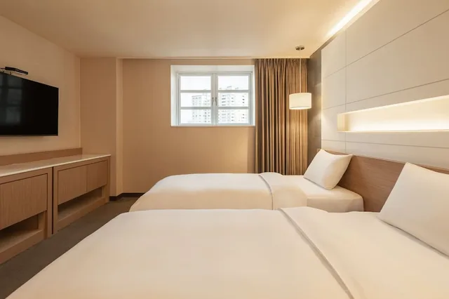 غرفة بسريرين منفصلين، Kindness Hotel - Sanduo Shopping District 6/10