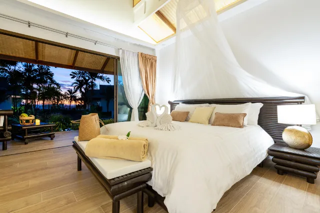فيلا بسرير كينج بإطلالة على البحر، Lanta Palace Resort And Beach Club 1/1