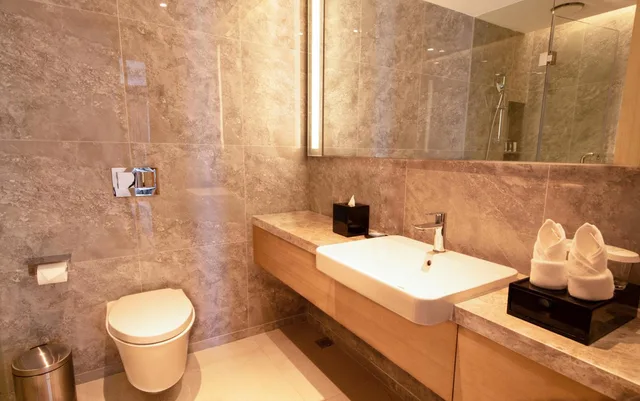 استوديو ديلوكس بإطلالة على البحر، Oakwood Apartments Sanya 3/5