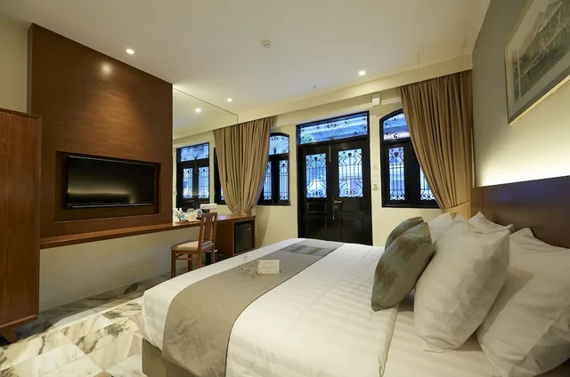 جناح سيغنتشر بسرير كينج وسرير كوين، Macalister Terraces Hotel 1/6