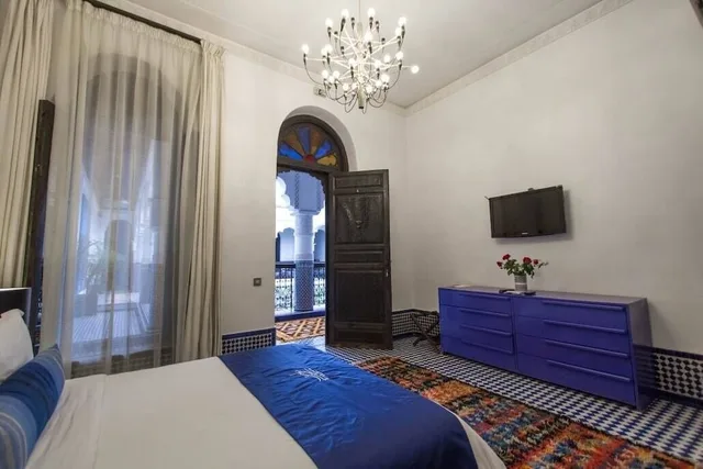 غرفة ديلوكس بسرير مزدوج، RIAD BRAYA 3/4