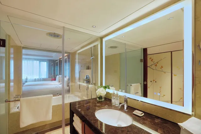 غرفة تنفيذية بسريرين منفصلين، China Hotel Guangzhou 3/3