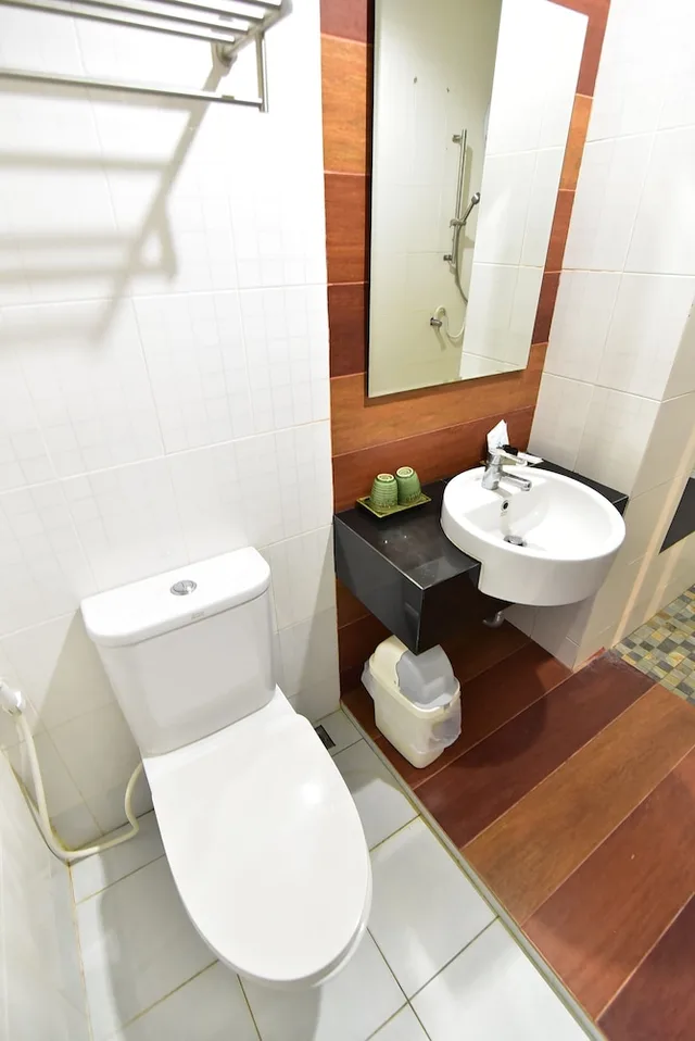 غرفة ديلوكس بسرير مزدوج بشرفة، The Breeze Lipe Resort 6/6