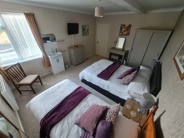 شقة بسرير مزدوج وسريرين منفصلين بغرفتي نوم، Parterre Holiday Apartments 2/6