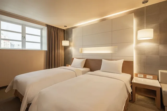 غرفة بسريرين منفصلين، Kindness Hotel - Sanduo Shopping District 3/10