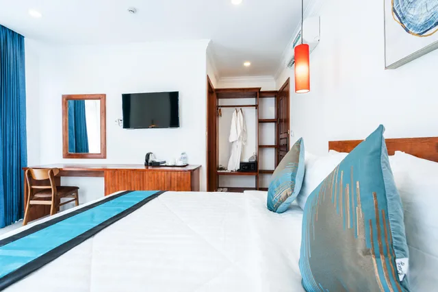 غرفة ديلوكس بسرير مزدوج بشرفة، Le Kree Downtown Hotel 3/3