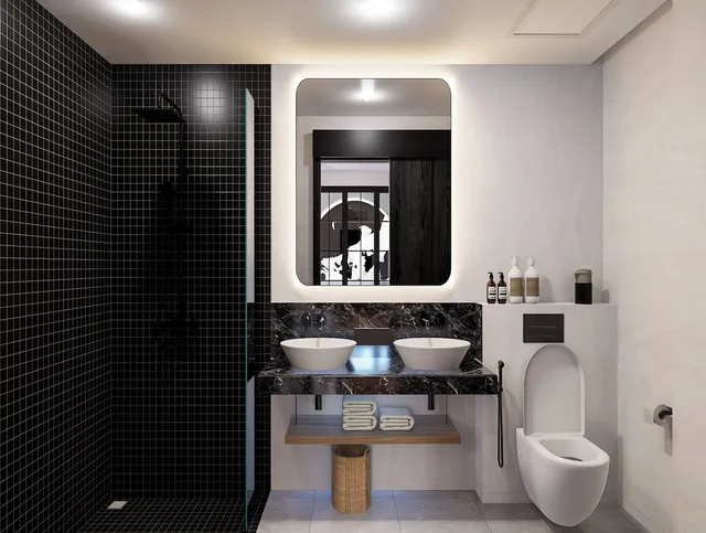 جناح بريميير بسريرين كينج وسرير فردي بـ3 غرف نوم، Kiara Beachtown Nusa Dua 9/9