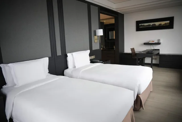 غرفة قياسية بسريرين منفصلين، Crowne Plaza Shanghai Anting Golf 2/7