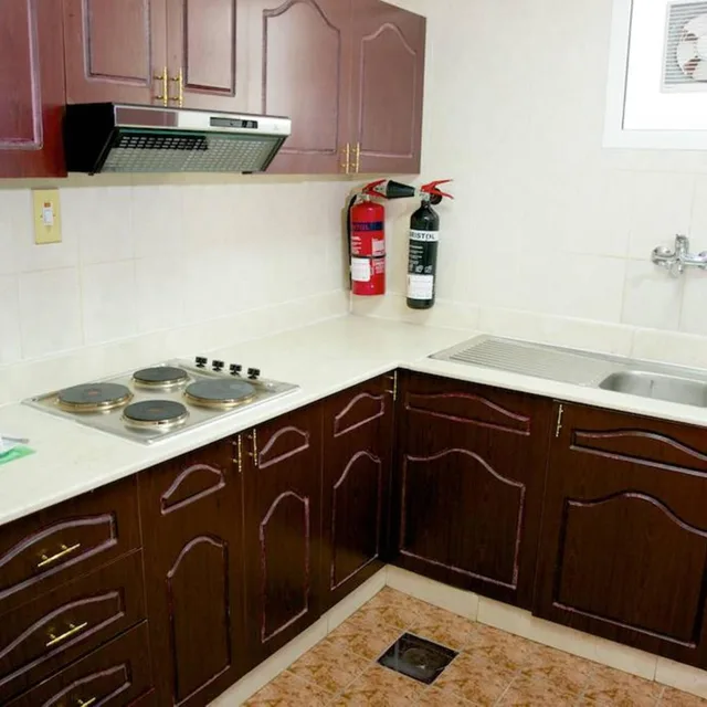 شاليه بسرير كينج بغرفة نوم واحدة، Green Mubazzarah Chalets 8/8