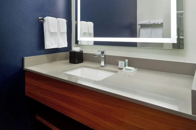 جناح بسرير كينج مع أريكة لذوي الإعاقة، Fairfield Inn And Suites Charleston North University Area 2/3