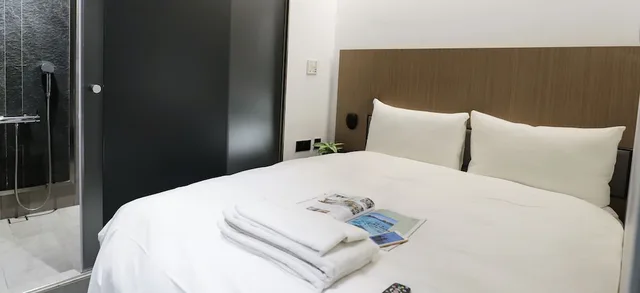 غرفة اقتصادية بسرير مزدوج، Slow Town Hotel 3/9