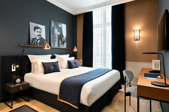 غرفة سوبيريور مفردة، Hotel Square Louvois 3/4