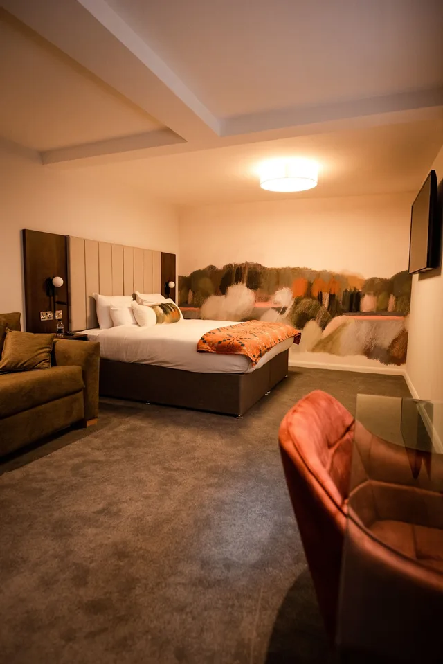 غرفة فاخرة ثلاثية بسرير كينج بغرفة نوم واحدة في الطابق الأرضي، Lace Market Hotel 2/6