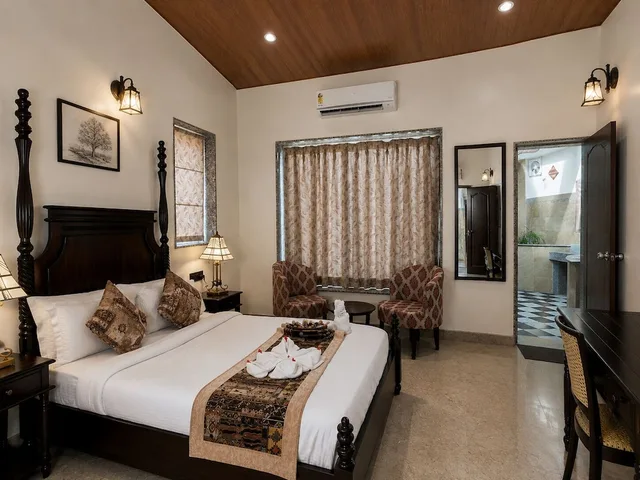 غرفة فاخرة بسرير كينج بإطلالة على الحديقة، Park Exotica Resort 1/8
