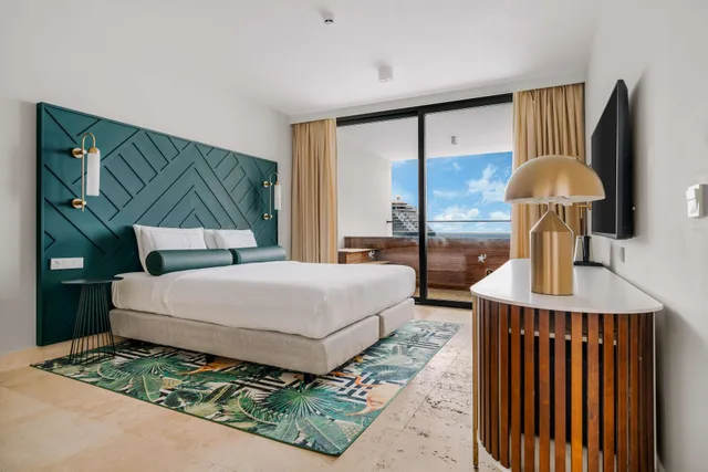 جناح رئاسي بسرير كينج بإطلالة على البحر بغرفتي نوم، Mangrove Beach Corendon Curacao All-Inclusive Resort, Curio by Hilton 5/9