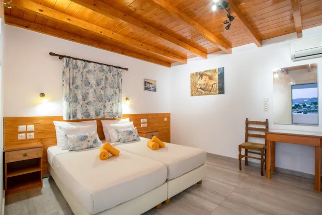 1 Bedroom, Lanai, Deluxe, Double or Twin Bed, Panoramic Sea View، Kontaratos Studios & Apartments 2/7