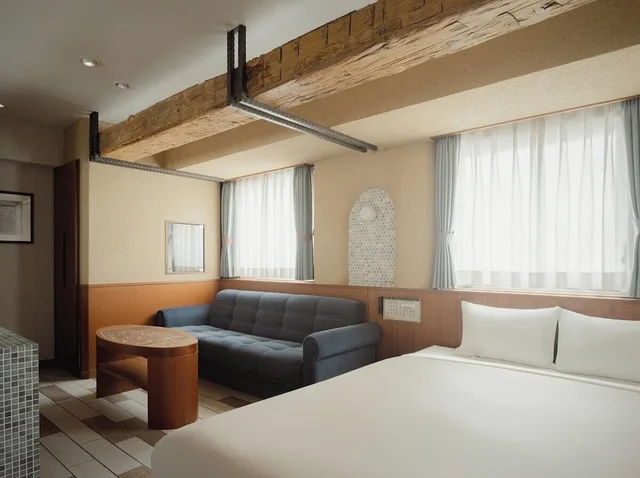 غرفة بريميوم بسرير كوين، Hotel Mid In Kawasaki-Ekimae 2/2