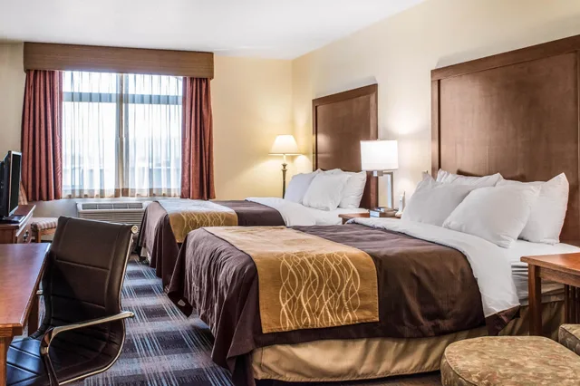 غرفة قياسية بسريرين مزدوجين، Comfort Inn Suites Sheridan 1/2