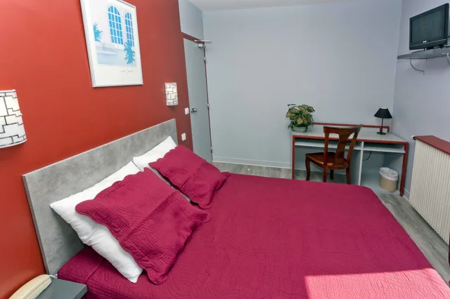 غرفة بسرير مزدوج، Hipotel Belgrand Edith Piaf 9/10