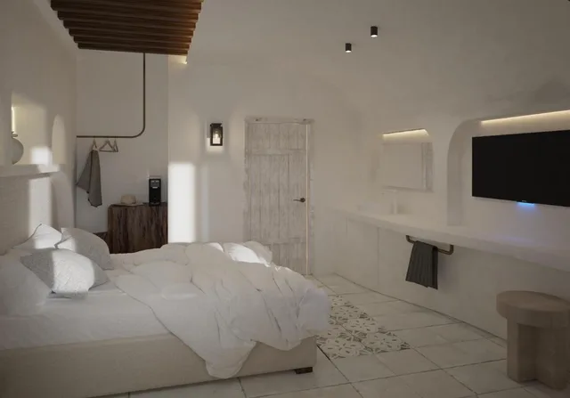 غرفة بسرير مزدوج أو سريرين منفصلين، Chez Sophie 5/5