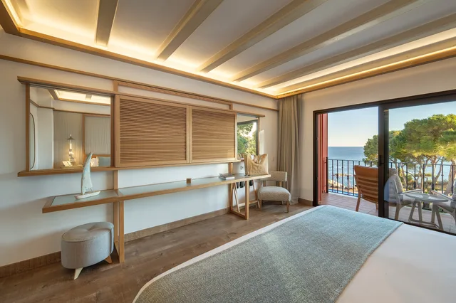 دوبلكس بسرير مزدوج أو سريرين منفصلين بإطلالة على البحر، Hotel Cala del Pi - Adults Only 8/10
