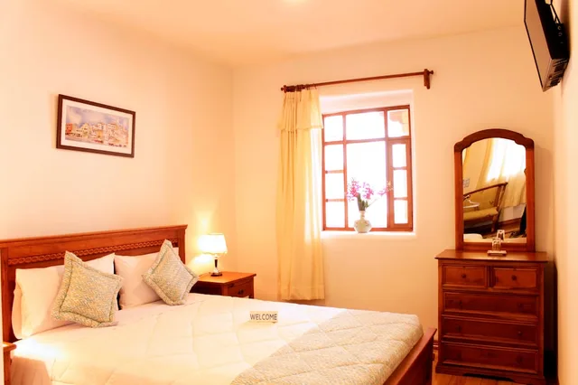 جناح ديلوكس بسرير كينج بغرفة نوم واحدة بحمام خاص في الطابق الأرضي، Casa Hotel Las Plazas 2/3