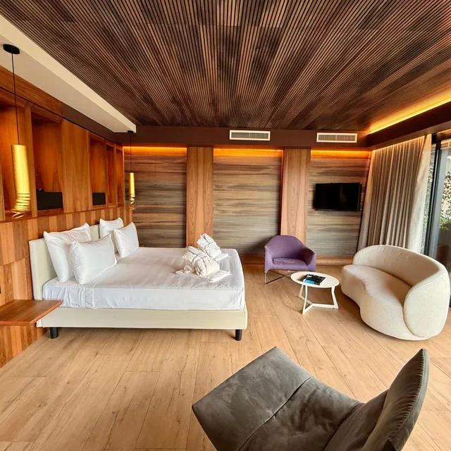 جناح جونيور بإطلالة على البحيرة بجاكوزي، Alevic Hotel Sirmione 3/10