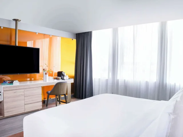 جناح بسرير كينج بشرفة، Mondrian Mexico City Condesa 1/10