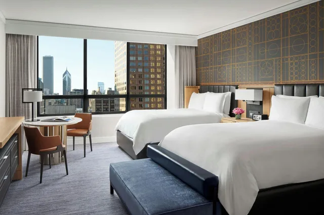 غرفة كلوب رباعية بإطلالة على المدينة، THE RITZ-CARLTON CHICAGO 1/3