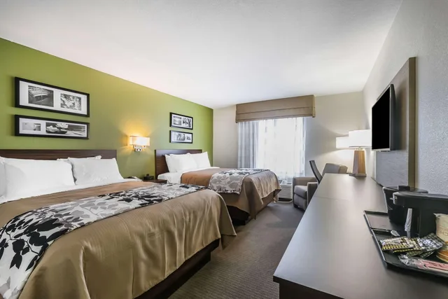 غرفة بسريرين كوين، Sleep Inn & Suites Columbia KY 3/7