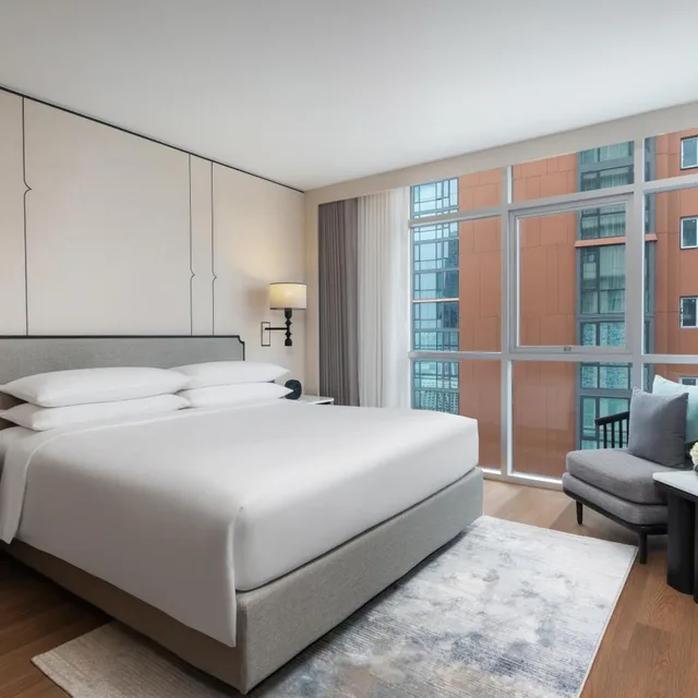 جناح بريميوم بإطلالة على المدينة بغرفة نوم واحدة، Marriott Executive Service Apartment Sathorn Vista 1/10