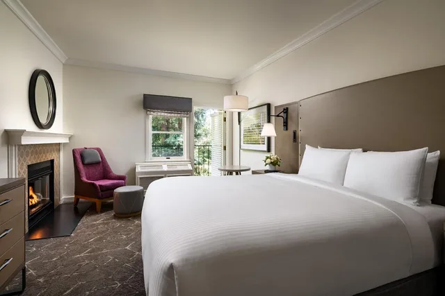 غرفة ديلوكس بسرير كينج بإطلالة على الحديقة، Fairmont Sonoma Mission Inn & Spa 1/9