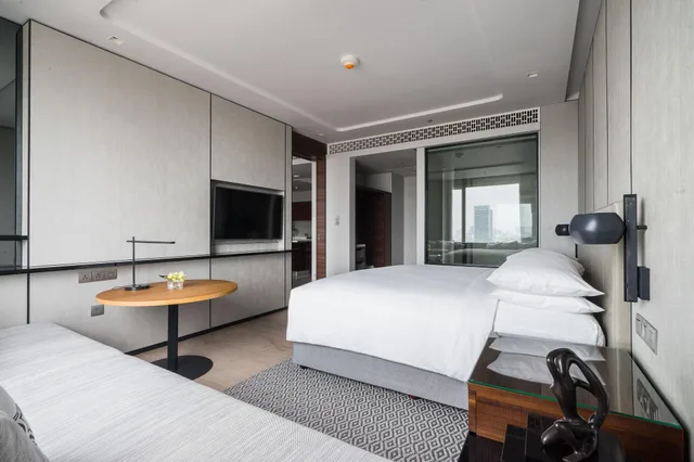 جناح بسرير كينج، Marriott Bangkok Hotel the Surawongse 1/4