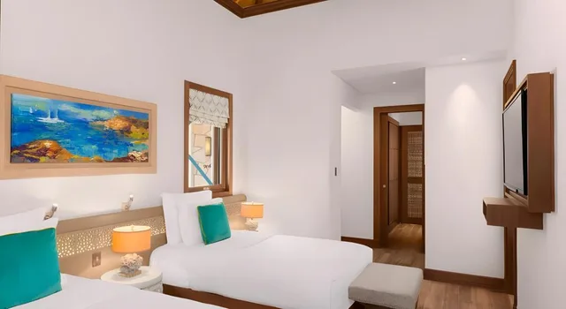 3 Bedrooms, Pool, Villa, Twin Beds, 2 King Beds, Sea View، Banana Island Resort Doha By Anantara 1/7