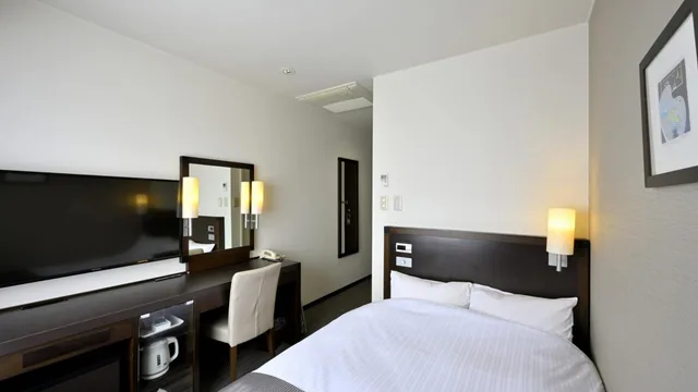 غرفة قياسية بسرير مزدوج، Saijo Urban Hotel 2/3