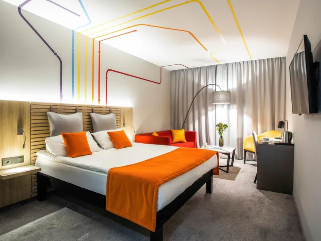 Comfortable, Double Bed, Sofa, Accessible، Ibis Styles Warszawa City 1/10