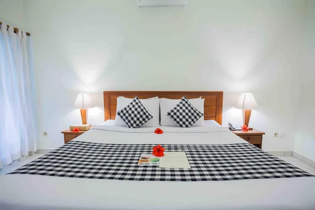 غرفة قياسية بسرير مزدوج أو سريرين منفصلين، Ubud Inn Cottages 2/10