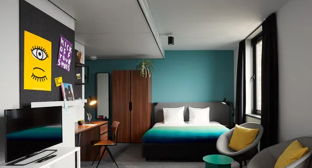 Studio De luxe Queen، The Social Hub Eindhoven 2/5